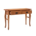 thumbnail image 3 of Linon Santa Fe Wood Console Table in Brown, 3 of 13