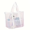 thumbnail image 1 of SNNROO Mesh Beach Bags For Women - Plus Waterproof Sand-proof Tote Bag Extra Large Lightweight Mesh Tote Bag Portable Fordable Carry Tote Bag Beach Essentials For Vacation, 1 of 7