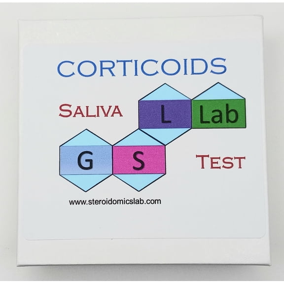 GSL 4-in-1 Cortisol Saliva Home Collection Kit – Lab-Analyzed UPLC-MS/MS Panel