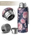 thumbnail image 2 of 20 Oz Pioneer Flower Coffee Tumbler Double Wall Insulated Stainless Steel Water Bottle | Metal Reusable Thermoses Flask with Cup Cap | Leak & Sweat Proof with Anti-Dust Lid, 2 of 7