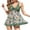 Green, variant on Women High Waisted Bikini Sets Two Piece Swimsuits Dress Tummy Control Bathing Suits,Dark Blue,XL