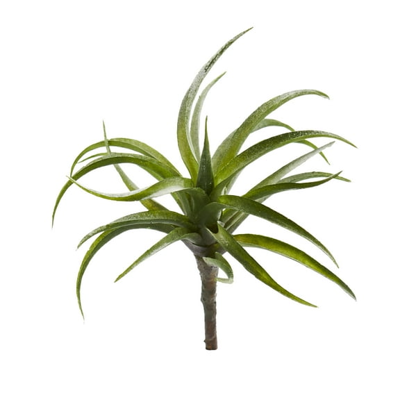 Nearly Natural 8" Air Plant Artificial Succulent (Set of 12), Green