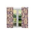 thumbnail image 3 of CADecor Mandala Window Treatment Panel Curtains Window Curtain Kitchen Curtain,Two Piece 26x39 Inches, 3 of 4