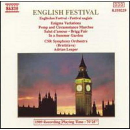 Delius / Elgar / Leaper - English Festival - Music & Performance - CD