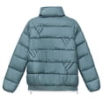 thumbnail image 2 of Cilsoka Womens Winter Jackets Casual Long Hooded Winter Coats for Women Winter Jacket Shacket Long Sleeve Shirts Button Down Coat My Orders past Orders, 2 of 3