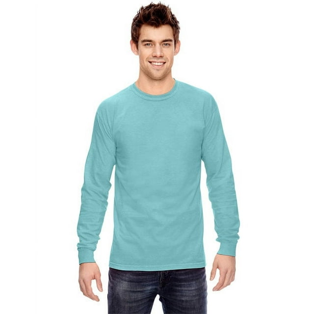 Comfort Colors T-Shirt à Manches Longues pour Adulte, Poids Lourd, RS