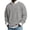 O9-Gray, variant on Havenx Waffle Knit Quarter Zip Pullover for Men Long Sleeve Stand Collar Sweaters Pullover With Zipper Pockets Mock Neck Color Block Polo Sweater Lightweight Fall Winter Thermal Outdoor Clothes