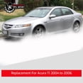 thumbnail image 4 of exactafit 8125BR Passenger Side Mirror Glass Replacement Fits 2004-2006 Acura TL Right Hand 3m Adhesives, 4 of 7