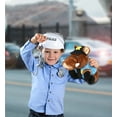 thumbnail image 5 of DolliBu Wild Boar Police Officer Plush Toy - Soft Boar Cop Stuffed Animal Dress Up with Cute Cop Uniform and Cap Outfit - 9.5 Inches, 5 of 8
