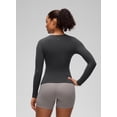 thumbnail image 2 of CRZ YOGA Softembrace Crewneck Long Sleeve Workout Top, Ultra Soft, Shirts for Women, 2 of 6