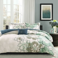 Home Essence Teen Kelly Printed Duvet Cover Bedding Set