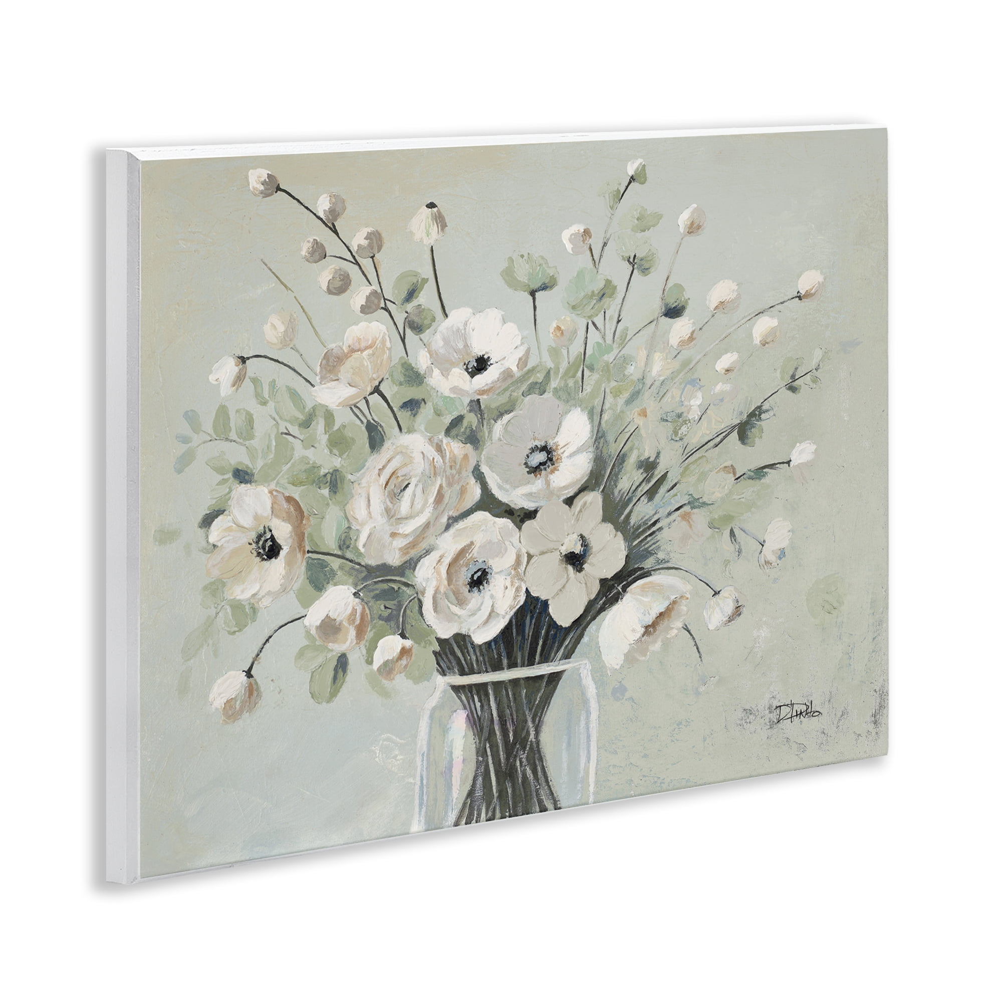 Stupell Industries Siempre Bella Bouquet Wall Plaque Art, design by Patricia Pinto