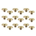 thumbnail image 2 of 18 Pcs Écrous de Bride Professionnels à Base Ronde à Trois Trous, Écrous de Vis de Fixation pour Meubles, 2 of 8