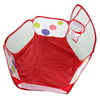 Binmer Pop up Hexagon Polka Dot Children Ball Play Pool Tent Carry Tote Toy