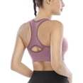 thumbnail image 4 of Sujetador deportivo Heathyoga High Impact acolchado para mujer, 4 of 5