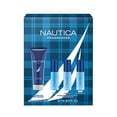 thumbnail image 3 of Nautica Blue, Voyage y Pure Blue Set de regalo de 4 piezas, notas de albahaca, jazmín y madera de cedro, fragancia masculina, de larga duración, fragancia diaria, 3 of 4