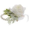 thumbnail image 2 of Corsage Wristlet Delicate Wrist Flower Bracelet Wedding Cordage Bracelet, 2 of 7