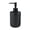 Black, variant on DQQ153 Light Luxury Ceramic Soap Dispenser With Pump 250ml Bathroom Shower Gel Push Bottle
