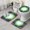 Colorful Radial Tie, variant on Colorful Radial Tie Dye Pattern Bathroom Rugs Sets 3 Piece,Toilet Cover Set,Absorbent Non Slip Bathroom Mats Sets with U-Shaped Contour Rug Toilet Rug Set
