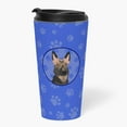 thumbnail image 2 of Carolines Treasures WDK1099TBL215 7.25 x 3.5 in. Unisex German Shepherd Puppy Stainless Steel 16 oz Tumbler, Blue, 2 of 5