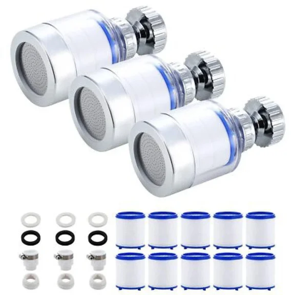 Sink Filter Water Faucet, Universal 360 ° Rotating Kitchen Faucet Water Filter