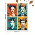 thumbnail image 3 of Frida Kahlo Butterfly Canvas Wall Art 15.75x11.81 Inches, 3 of 8