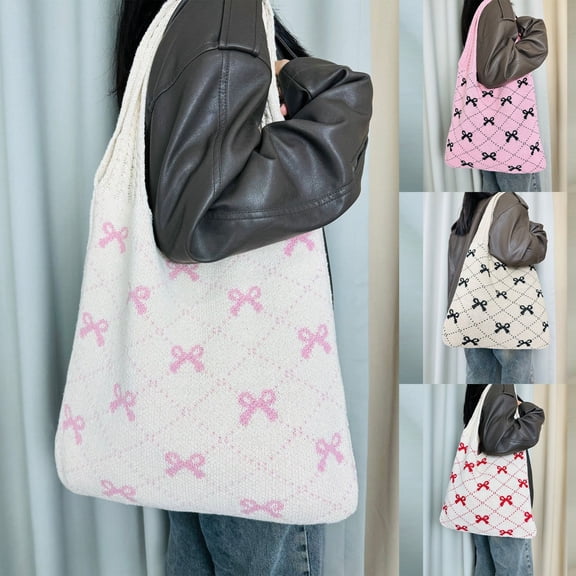 ibiyuan Large Tote Bags For Women Spacious Versatile Printed Shoulder Tote Bag for Women, Elegant Stylish Daily Casual Leisure Handbag Gifts For Her