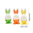 thumbnail image 3 of Hometravel Easter Bunny Eggs Decorations, Colorful Plastic Egg and Rabbit Ornaments, Festive Spring Decoration for Table, Basket, and Party Display, 3 of 6