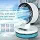 thumbnail image 4 of Wosthever Ventilador de refrigeración Mini Niebla ajustable Bajo ruido Iluminación ambiental de siete colores Ventilador eléctrico Ventilador Electrodomésticos, 4 of 4