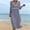 #0544-Gray, variant on Puyaiuu Womens Summer V Neck 3/4 Sleeve Casual Midi Dress Blue M Gift