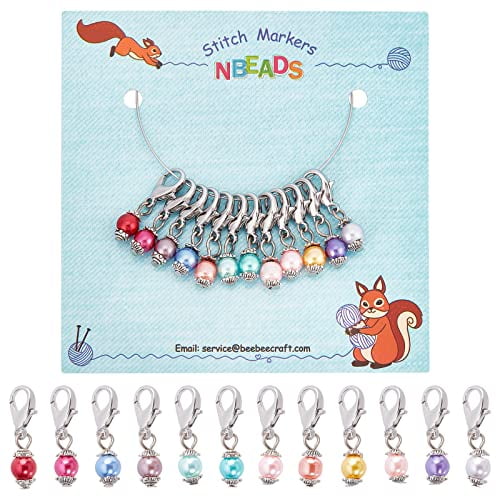NBEADS 24 Pcs Flamingo Stitch Markers, Enamel Alloy Crochet Stitch Marker  Charms Removable Lobster Claw Clasps Stitch Marker for Knitting Weaving  Sewing Jewelry Making - Yahoo Shopping