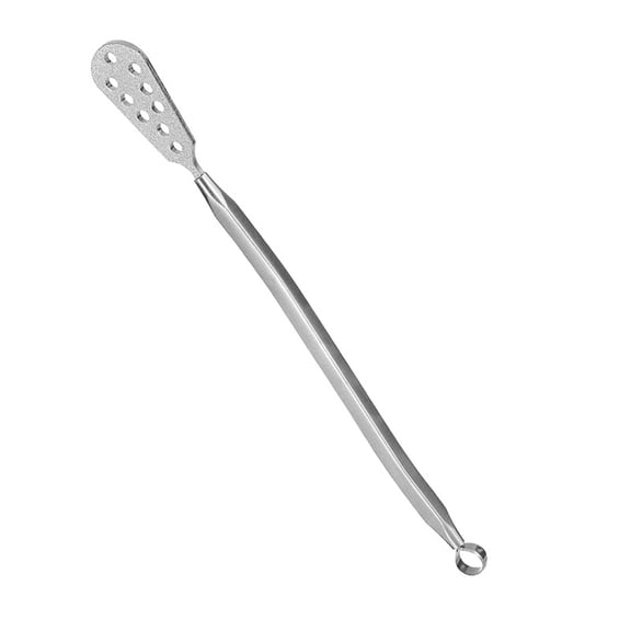 1PCs Foot Scraper Stainless Steel Foot Care Pedicure Finger Scraper Portable Exfoliating Tool