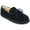 Navy, variant on Vance Mens 212M Shearling Slip-on Moccasin Slipper
