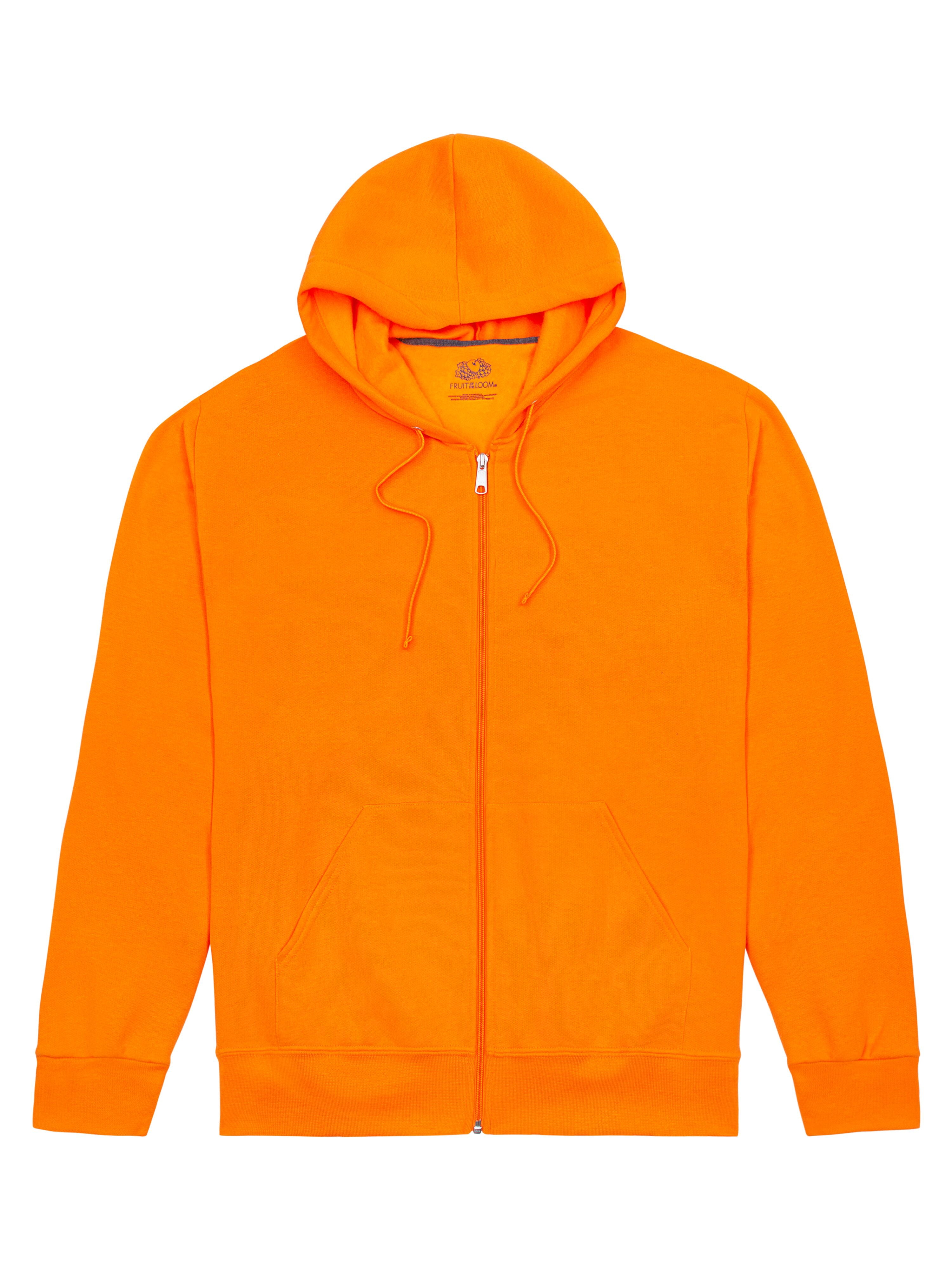 Fruit of the Loom Men's EverSoft Fleece Full Zip Hoodie Jacket, Sizes S-3XL