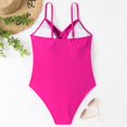 thumbnail image 4 of Maillots de Bain une Pièce pour Femmes Monokini Torsadé Contrôle du Ventre, 4 of 7