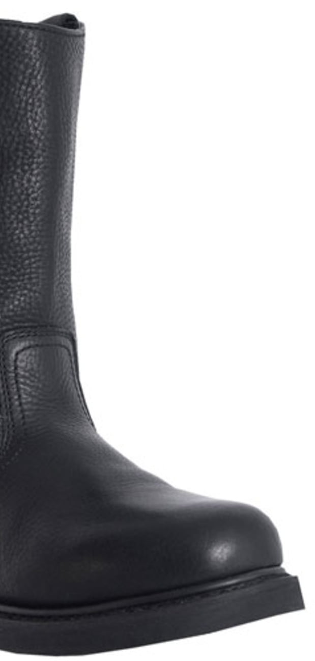 black wellington boots mens