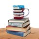 thumbnail image 2 of Libros Coloridos 3d Colo Book Glass para Amantes La Literatura (450 Ml) Rojo, 2 of 9