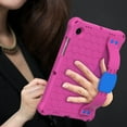 thumbnail image 2 of Allytech Silicone Case for Samsung Galaxy Tab A8 10.5" 2022[Model: SM-X200/X205/X207, Kidsproof Hand Strap Stand Adjustable Shoulder Strap Shockproof EVA Shell Case for Galaxy Tab A8 2022, Rose+Blue, 2 of 6
