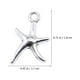 thumbnail image 2 of unbranded 300Pcs Vintage Silver Alloy Sea Star Charms for Necklace Bracelet Craft Projects, 2 of 8
