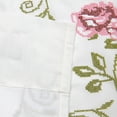 thumbnail image 2 of Home Soft Things Floral Embroidery Valance, 1 Piece, Rose Light Pink, 19 x 60 Inches, 2 of 5