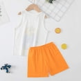thumbnail image 4 of Toddler Baby Boy Clothes For 2t 3t Boys Cute Summer Short Sleeve T Shirt Tops Shorts Clothes Sets Baby Boy Outfits 4T 5T 6T 7T Children 5-6 Years, 4 of 4