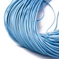 thumbnail image 2 of PU Leather Thread Cord Flat for DIY Jewelry Making Deep Sky Blue 2.5~3x1mm 107.17~109.36 Yards(98~100m)/Bundle, 2 of 3