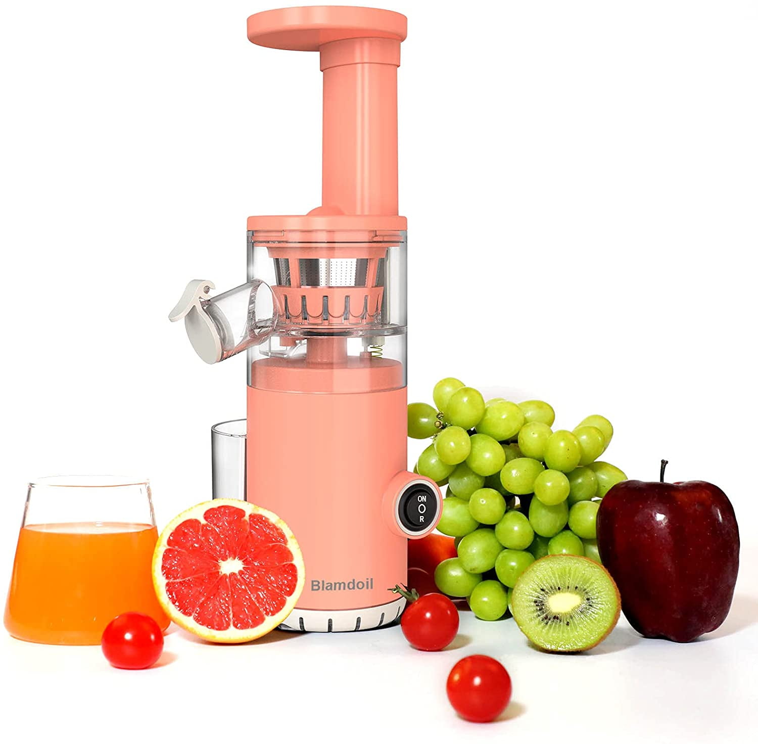 ZC5HAO Compact Slow Juicer Masticating Extractor,Cold Press Juicer for