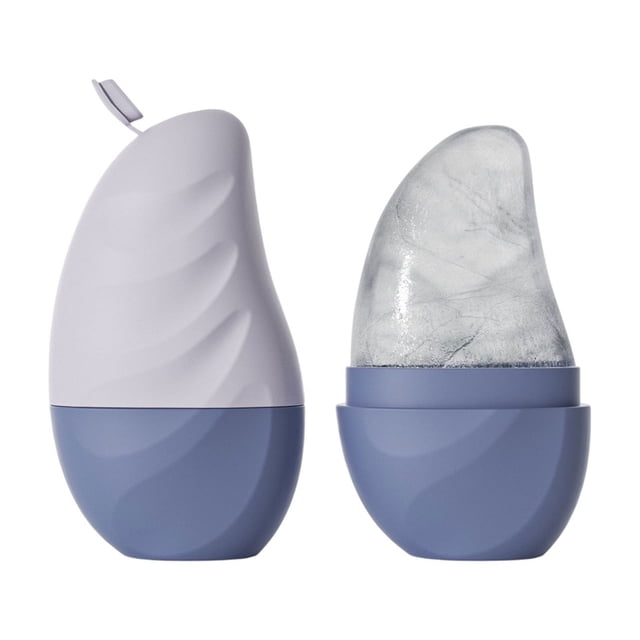 Moldes de hielo de silicona para masajes reutilizables, rodillos de hielo faciales, rodillos de hielo para rostro y ojos, herramientas de cuidado facial con rodillos de hielo.
