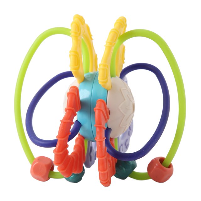Bola de mordedor con agarre para bebé bola de dentición segura para el hogar ANGGREK Otros