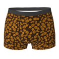 thumbnail image 6 of Men's Boxer Briefs, Colorful Pineapple a Soft Comfy Mens Underwear Boxer Briefs Breathable With Widen Waist, 6 of 7