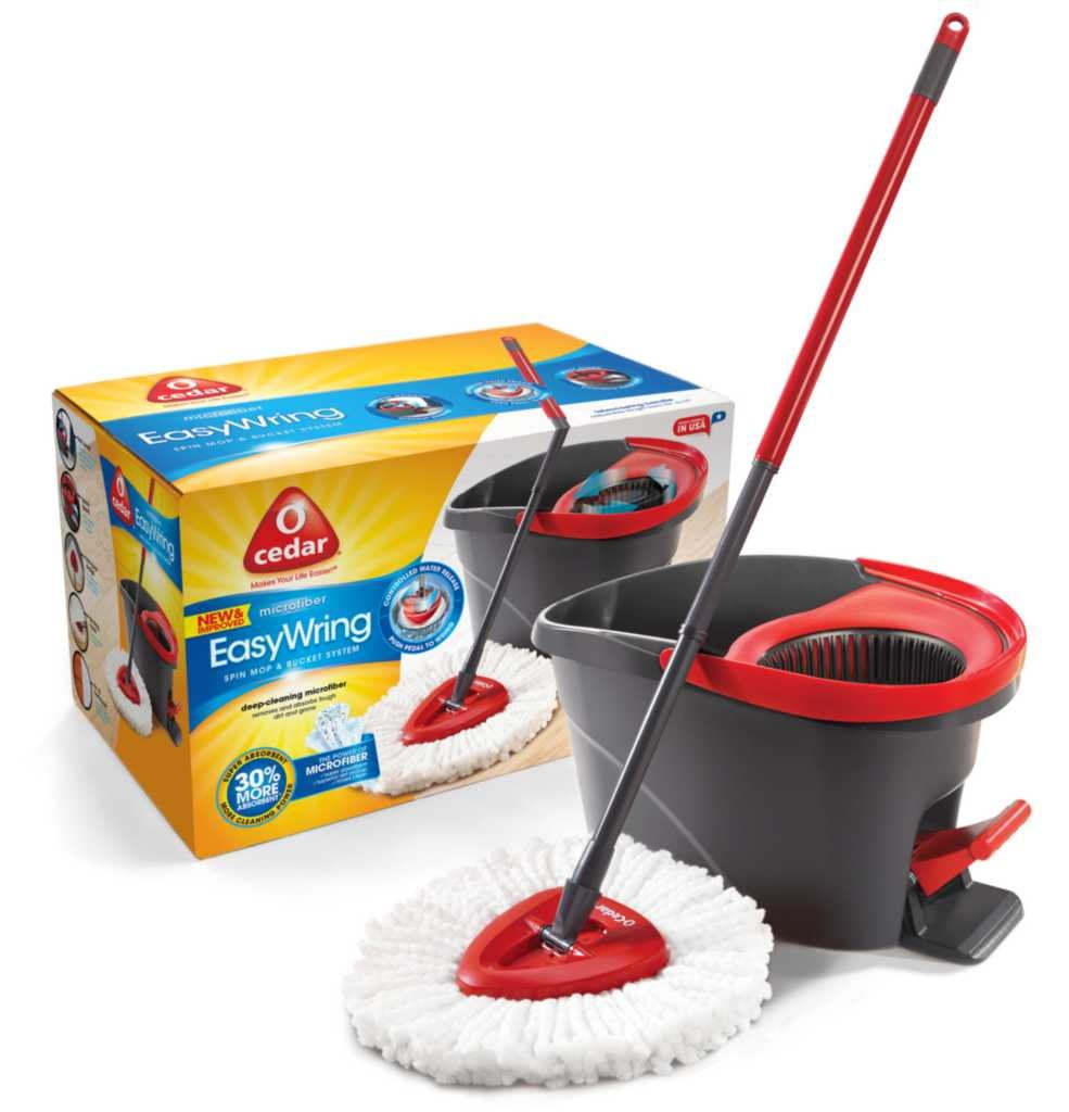 148473 Easy Wring Spin Mop and Bucket Easy Wring Spin Mop and Bucket, Vileda Professional