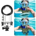 thumbnail image 2 of Invisible Dive Case for Insta360 X4,Underwater 50M/164FT Waterproof Diving Housing Cover Protective Shell for Insta360 X4 Housings with Bracket Camera Accessories, 2 of 8