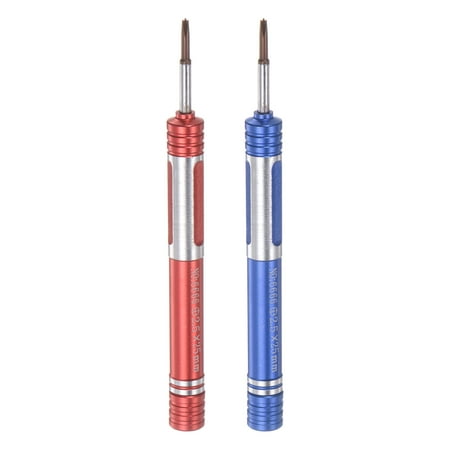 

Uxcell Precision Screwdriver 2.5mm Magnetic Head Manual Pen Shape for Electronics Repair 2 Pack