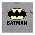 thumbnail image 2 of Playera Para Niño Warner Bros Batman Cuello Redondo Manga Corta Talla 6 Gris Jaspe, 2 of 2